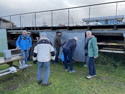 Udvidelse af depot under gangbroen